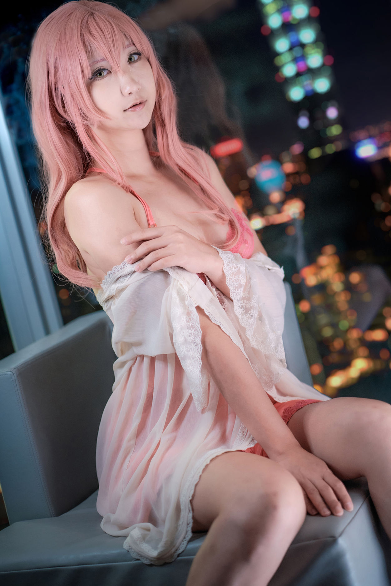 HIKO美女动漫博主性感Cosplay写真Mika Jougasaki アイドルマスター 城ヶ崎美嘉|柠檬皮美女写真