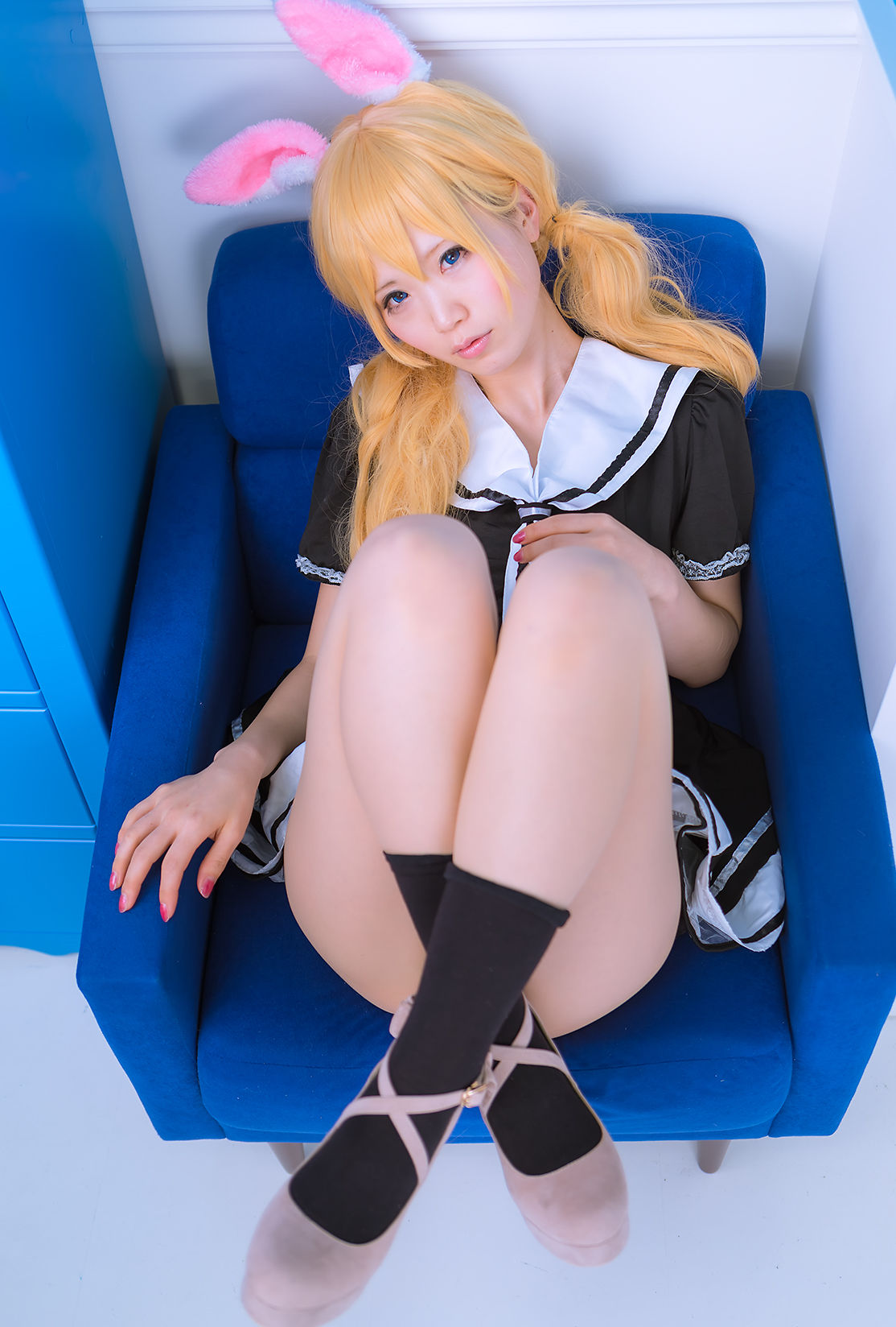 Kururu Kurasaka美女动漫博主性感Cosplay写真倉坂くるる usamimi-MIX! うさみみっくすセーラー|柠檬皮美女写真