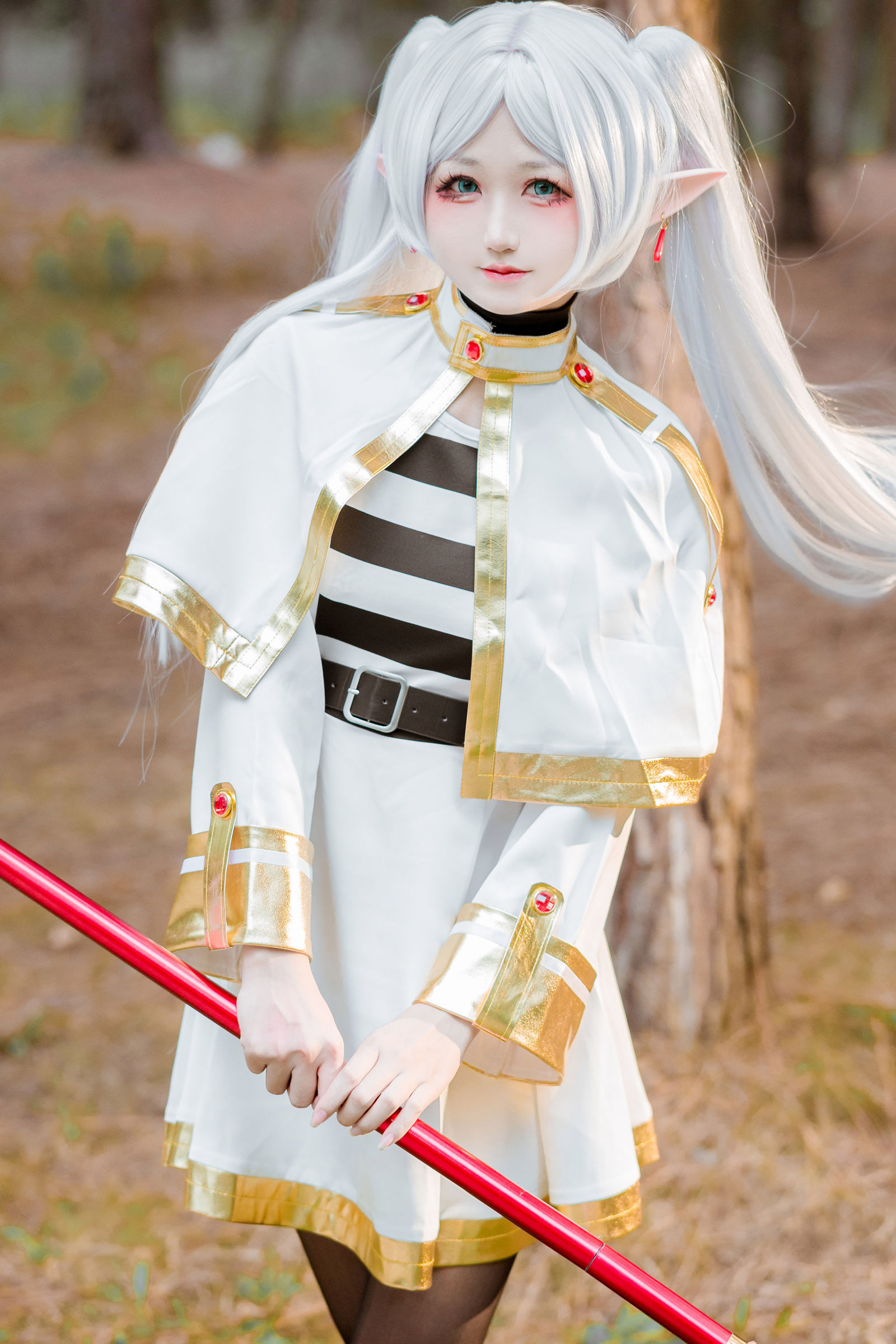 Cosplay KuukoW 美女动漫博主性感Cosplay写真Kuuko クー子 Frieren (Sousou no Frieren)|柠檬皮美女写真