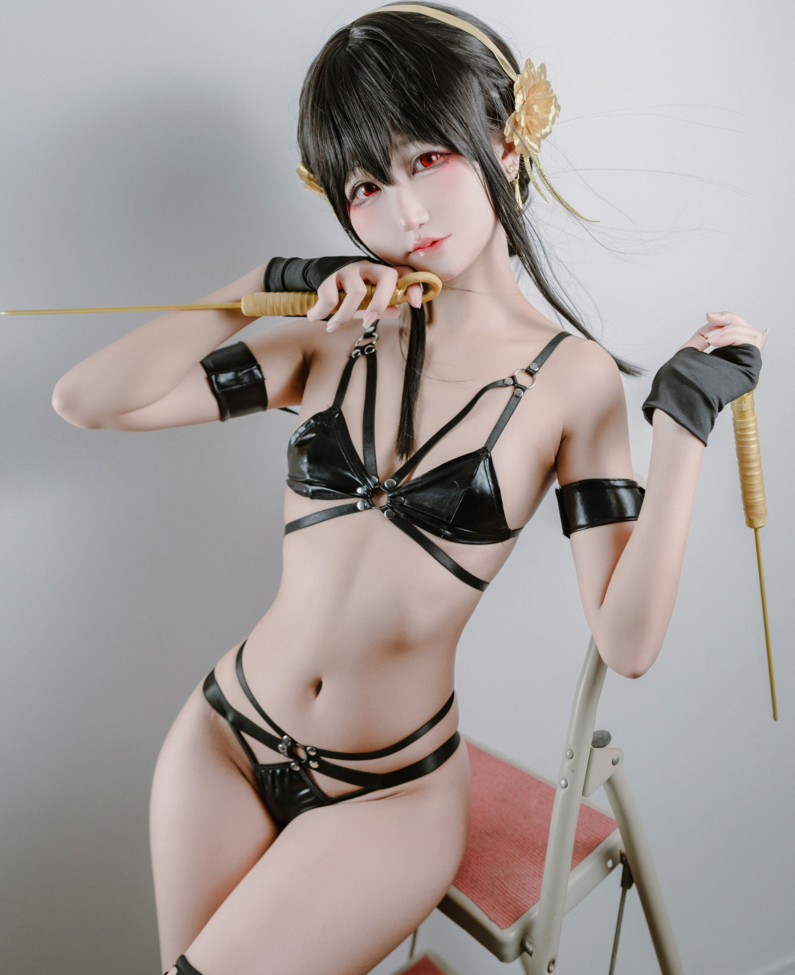 KuukoW Kuuko美女动漫博主性感Cosplay写真クー子 Yor Forger|柠檬皮美女写真