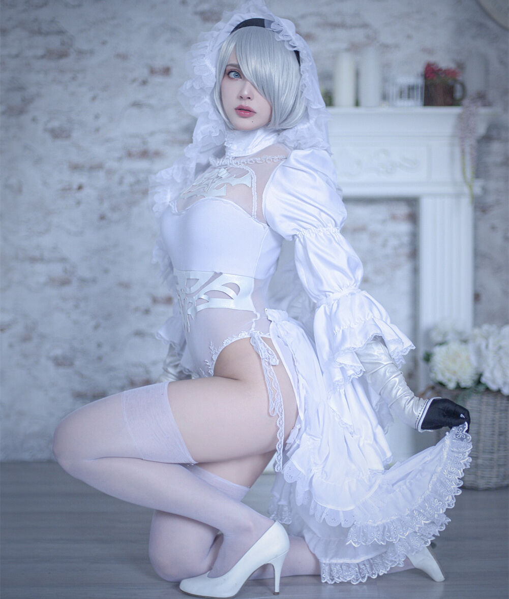 Sai Westwood美女动漫博主性感Cosplay写真(Misaki Sai) 2B Bride|柠檬皮美女写真