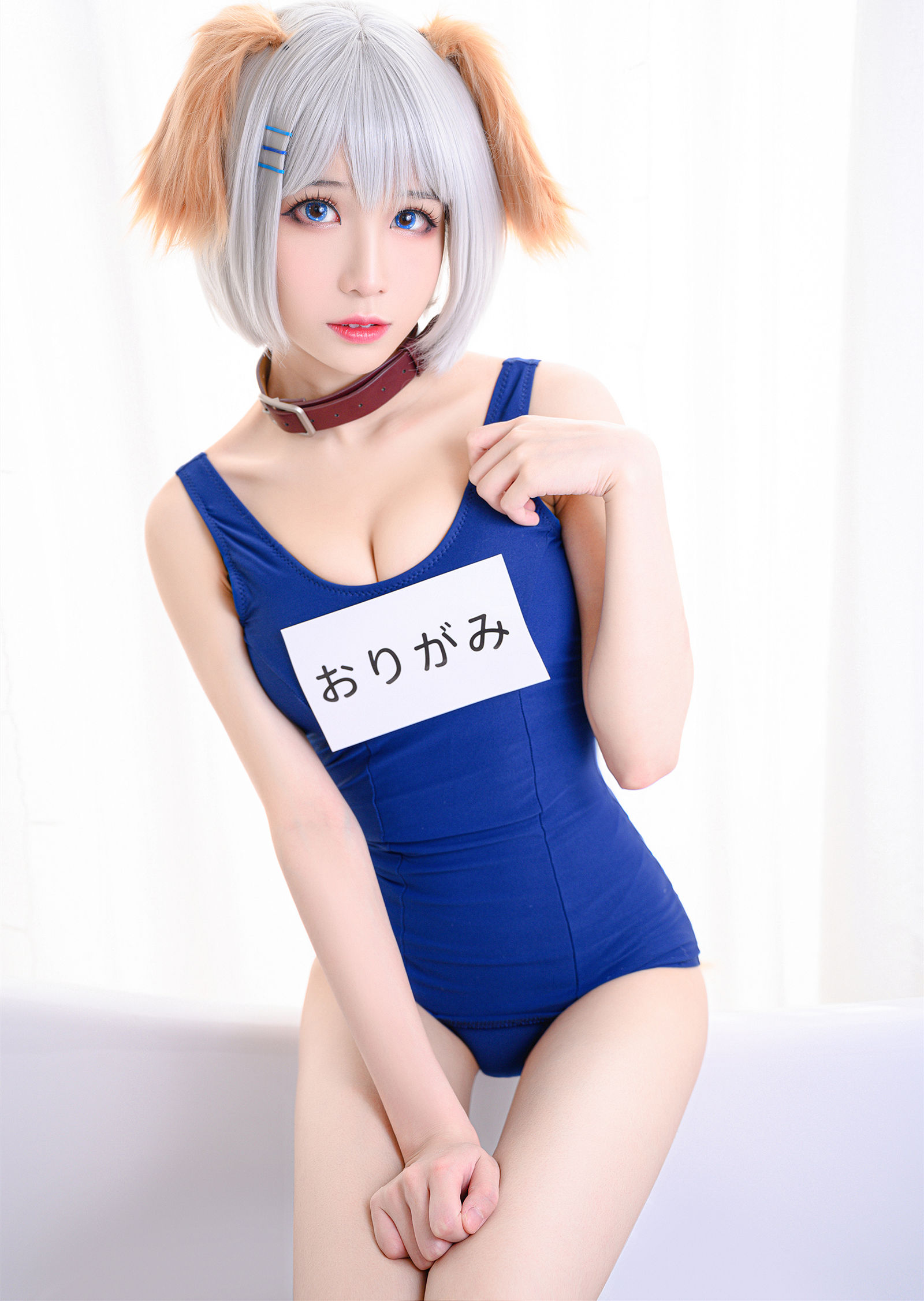 Tomoyo酱美女动漫博主性感Cosplay写真鸢一折纸 死库水|柠檬皮美女写真