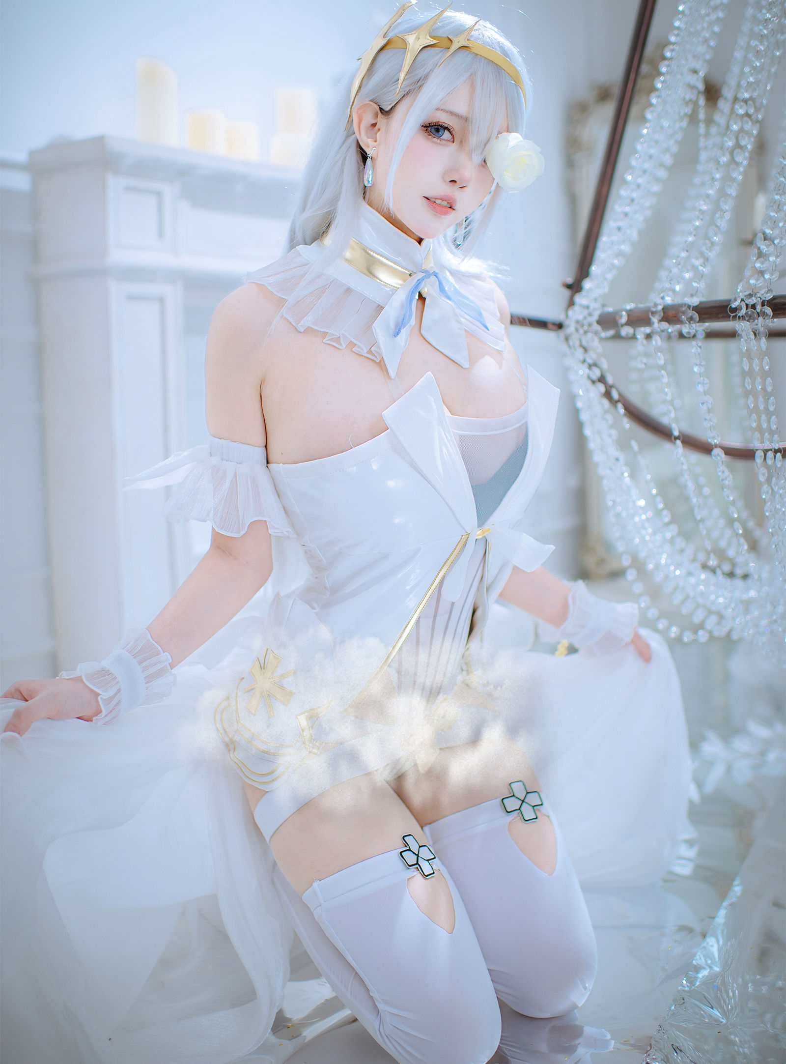 凛子酱美女动漫博主性感Cosplay写真埃姆登|柠檬皮美女写真