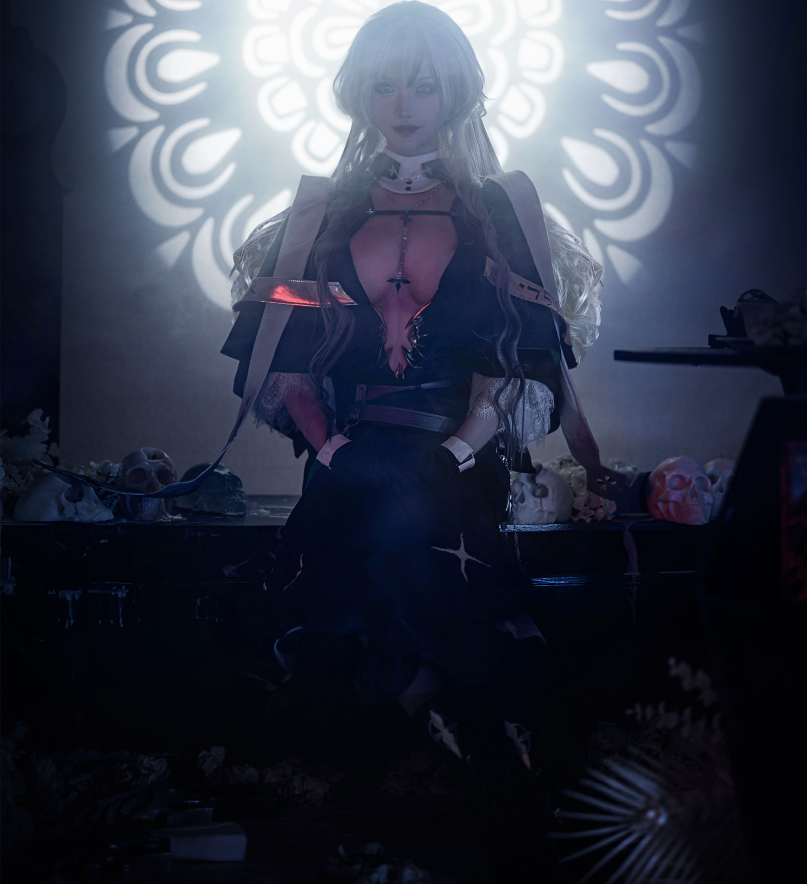 露兒大魔王美女动漫博主性感Cosplay写真禁闭者MBCC-S-075 橡木匣|柠檬皮美女写真